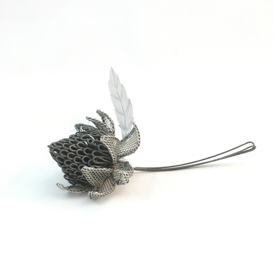 wire waratah by Natalie Fong