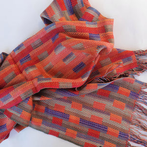 Liz Calnan's silk scarves