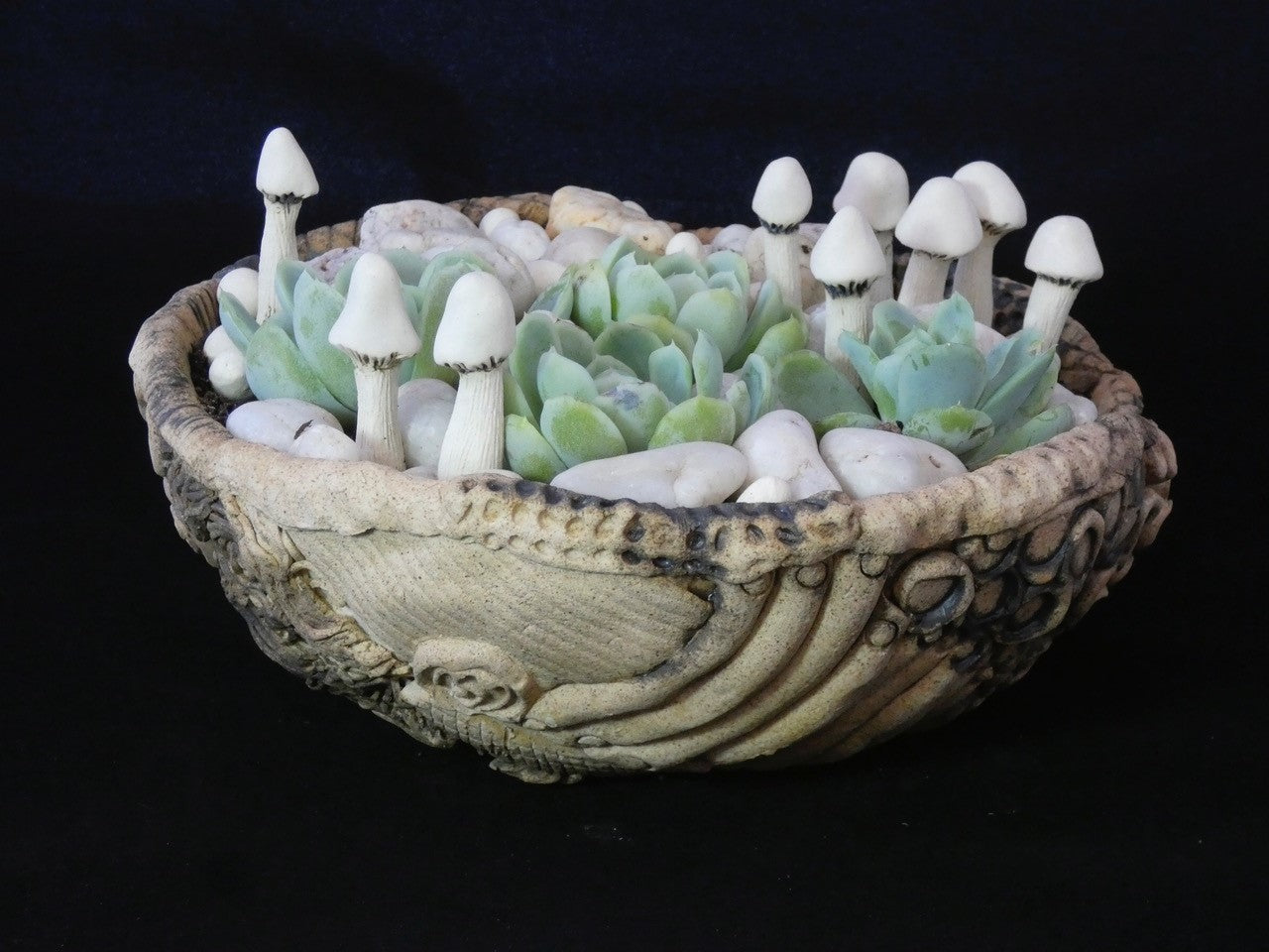 Ceramic Garden by Pat hayward