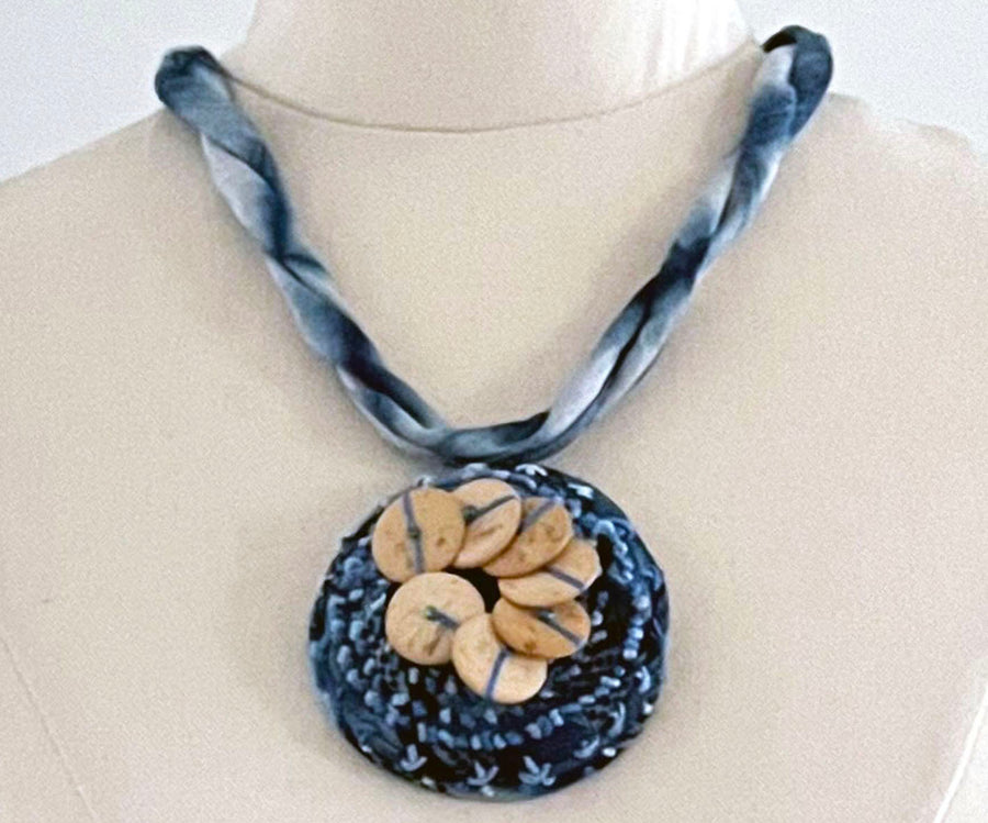 ‘Seven Petals’ pendant by Neelam Singhal.