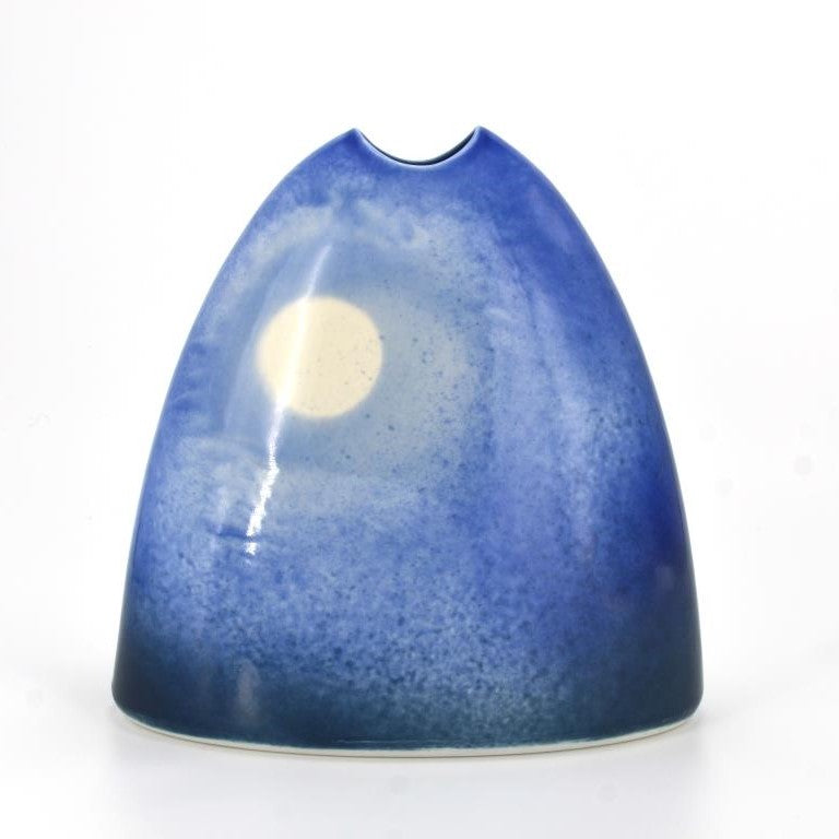 Porcelain vase "Moonlight" by Brett Smout