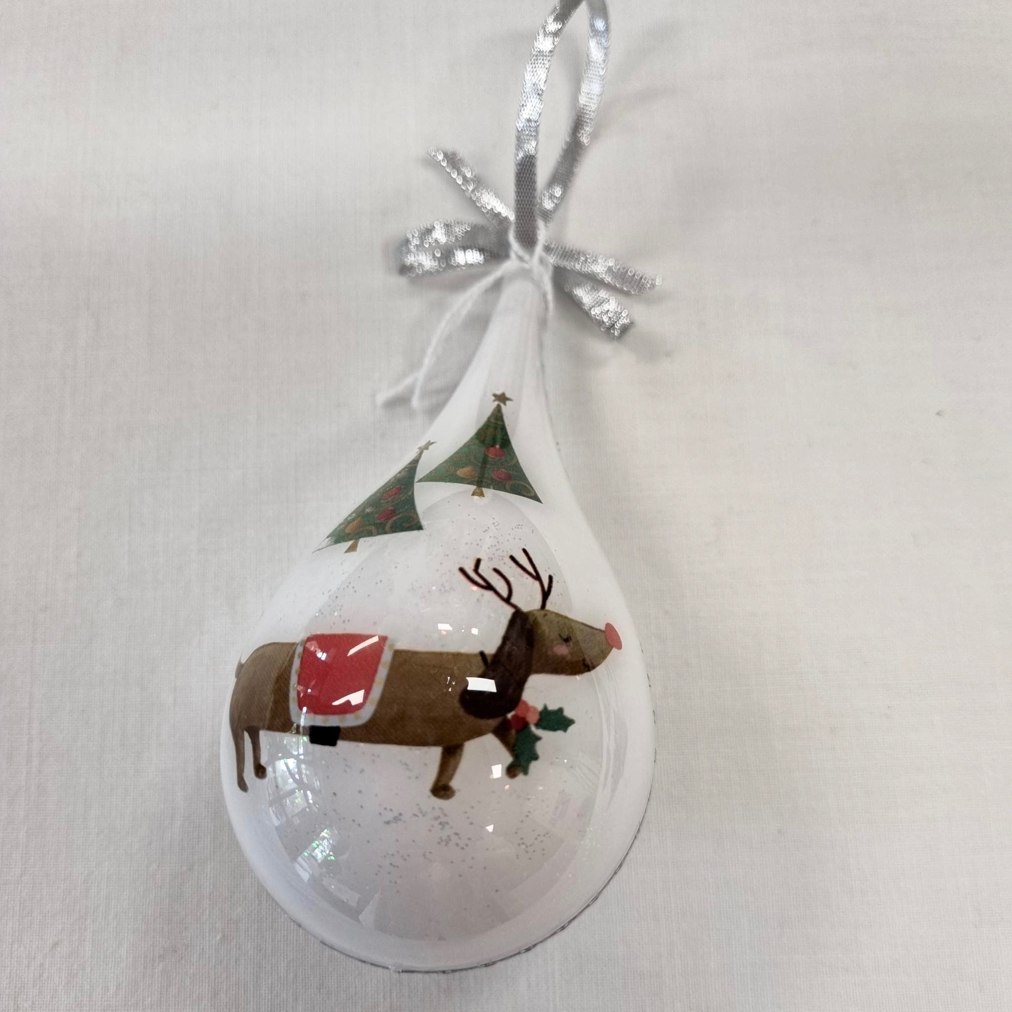 Decoupage Christmas ornament by Marlies Benjamin